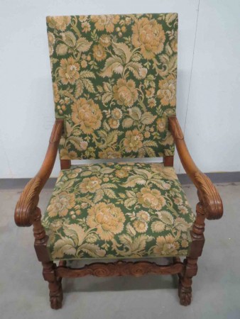 2169 - Kreslo dub barokni styl  novy caloun  - 4 900 kc